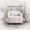 NicBex 360 Degree Accent Swivel Chair Barrel Chair Round Comfy Chair Sofa Chair Leisure Armchair for Living Room, Reading Room - 2 of 4