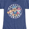 Girls' - Paw Patrol - Chase Skye Marshall Totally Pawsome Fitted Short Sleeve Graphic T-Shirt - 2 of 4