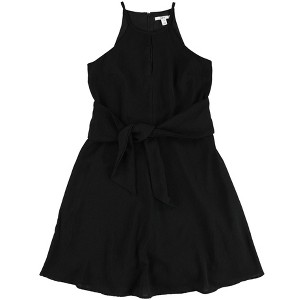 bar III Womens Tie Waist Halter A-line Dress - 1 of 2
