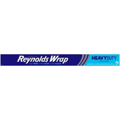 75 Square Feet Reynolds Wrap Standard Aluminum Foil Value Pack 