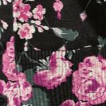 black floral