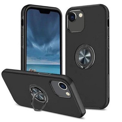Entronix Case Compatible with iPhone 16E - 360º Circular Ring Gripstand