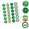 Big Dot of Happiness St. Patrick's Day - Assorted St. Paddy's Day Party Circle Sticker Labels - 24 Count - image 3 of 4