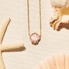 Shell Pendant Short Necklace, Fashion Jewelry for Women - 3 of 4