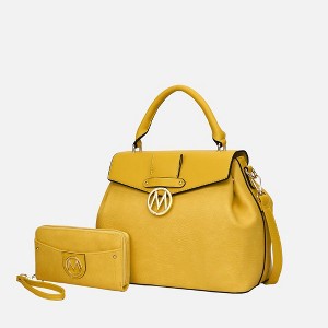 MKF Collection Aurora Women's Satchel bag with Wallet by Mia k - 1 of 4