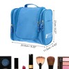 Unique Bargains Travel Makeup Bag Travel Toiletry Organizer Makeup Brush Holder Waterproof Oxford Cloth 1 Pc - 4 of 4