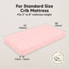 KeaBabies 2pk Isla Fitted Crib Sheets for Boys, Girls, Baby Crib Sheet, Fits Standard Nursery Crib Mattresses - 3 of 4