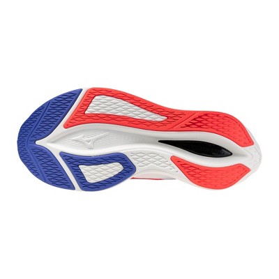Mizuno Men's Wave Rebellion Flash 3 Running Shoe, 11, White-Fiery Coral — фото 2