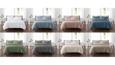 Green Twin/Twin XL Microfiber Duvet Cover Set