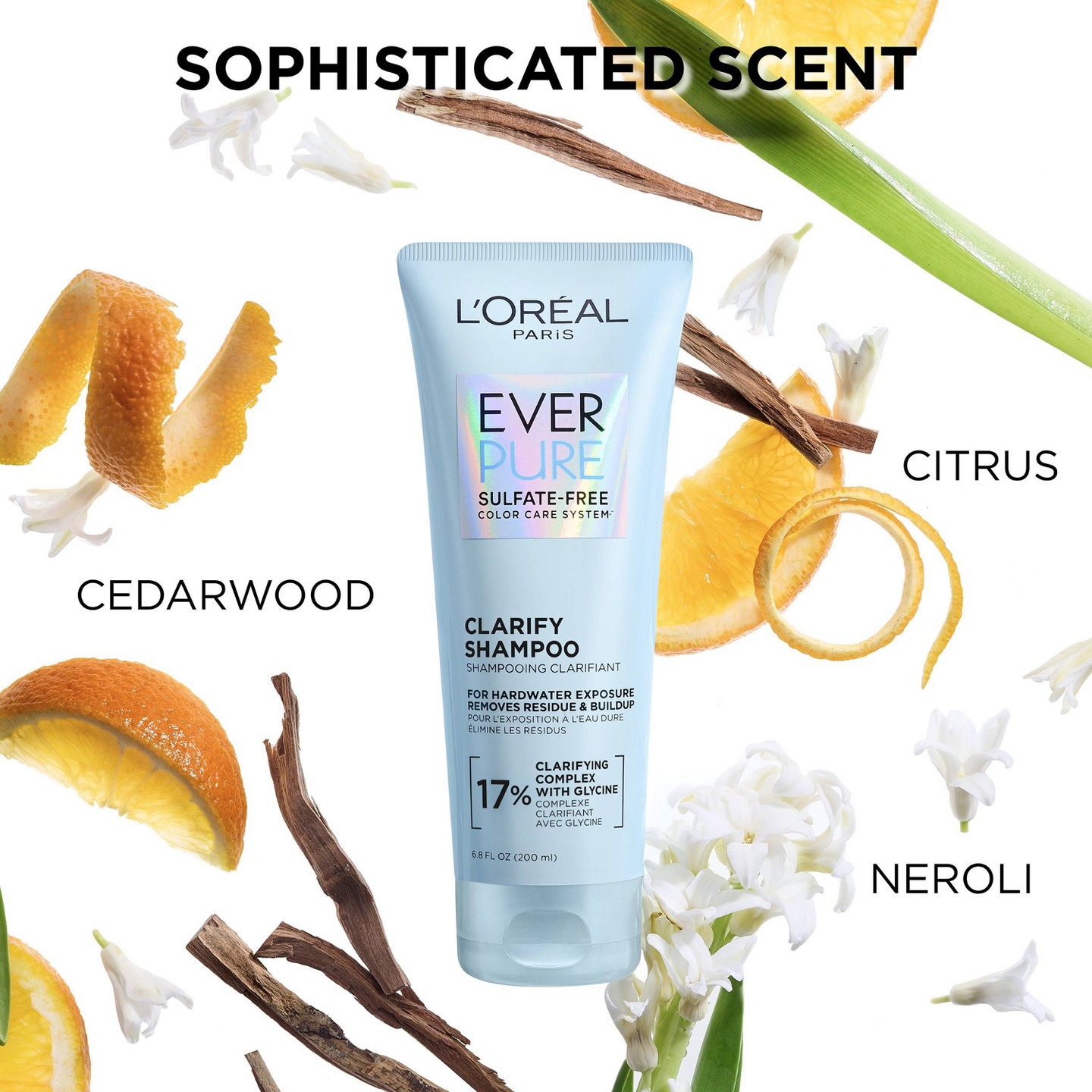 Очищающий шампунь L'Oreal Paris EverPure Clarify, 6.8 fl oz — фото 5