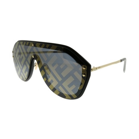 Fendi 00 mm Black Sunglasses