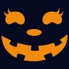 Juniors Womens CHIN UP Halloween Jack o' Lantern Face T-Shirt - 2 of 4