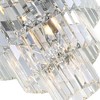CWI Lighting Weiss 8 Light Flush Mount With Chrome Finish - 4 of 4