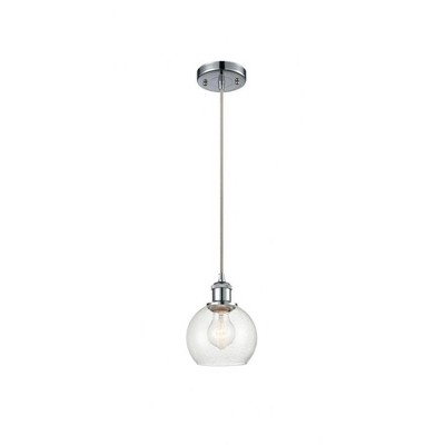 Athens - 1 Light Mini Pendant In Industrial Style-9.88 Inches Tall and 6 Inches Wide