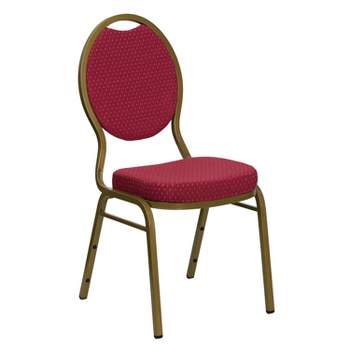 Flash Furniture HERCULES Series Teardrop Back Stacking Banquet Chair