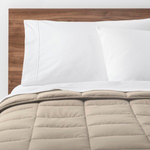 Natural Solid Down Alternative Comforter (Twin XL) - Made By Design , Size: Twin Extra Long