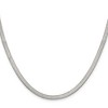 Chisel Stainless Steel Polished 3.9mm 18" Herringbone Chain Necklace - 3 of 4