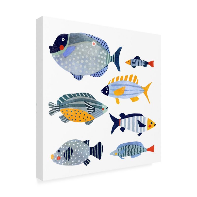 "Patterned Fish I" Outdoor Canvas, 2 of 8