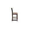 New Classic Furniture,Bixby Wood Counter Chair With Fabric Seat In Espresso (Set Of 2) - 3 of 4