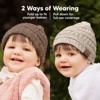 KeaBabies 3pk Warmzy Baby Beanies, 0-36 months Baby Hats, Baby Winter Hat for Newborn, Infant, Toddlers, Boys, Girls - 2 of 4