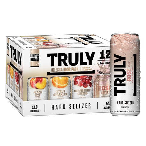 Truly Hard Seltzer Punch Mix Pack - 12pk/12 Fl Oz Slim Cans : Target