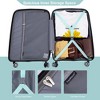 3PCS Suitcase Luggage Sets, Hardshell PP Lightweight Suitcase with TSA Lock (20/24/28 IN) -ModernLuxe - 4 of 4