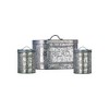 Amici Home Rustic Kitchen Collection Galvanized Metal Storage Canister, Food Safe, 76-ounces - 3 of 4