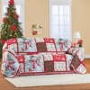 Collections Etc Snowman Tapestry Furn Throw - 2 of 3
