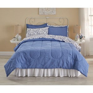 BrylaneHome Microsculpt 7 Piece Comforter Set - 1 of 4