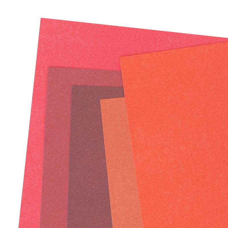 Colorbok 78lb Smooth Cardstock 12"X12" 30/Pkg-Red Promenade, 5 Colors/6 Each, 4 of 7