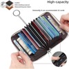 BEAFUP Women’s RFID Blocking Wallet –Bifold Leather Wallet for Women with Card Slots,ID Window & Zipper Coin Purse for Everyday Use,Travel,Work - 4 of 4