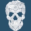 Men's Design By Humans Sketchy Owl Skull By Dinny T-Shirt - 2 of 4