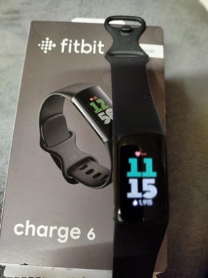 Fitbit Charge 6 Advanced Fitness & Health Tracker - Obsidian / Black  Aluminum