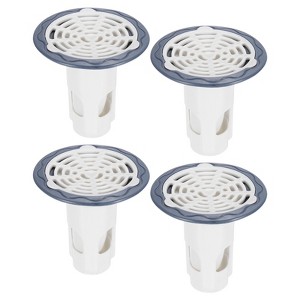 Unique Bargains PVC Anti-Odor Durable Anti-Slip Bathroom Floor Drain Stoppers - 1 of 3