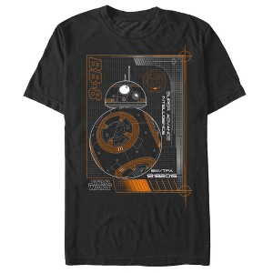 Men's Star Wars The Force Awakens BB-8 Super Advance Intelligence T-Shirt - 1 of 4