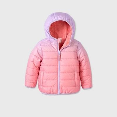 target girls puffer jacket