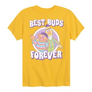 Boys' - Sesame Street - Best Buds Forever Short Sleeve Graphic T-Shirt - 1 of 4