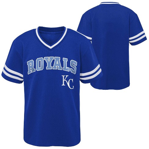 Mlb Kansas City Royals Boys' Pullover Jersey : Target