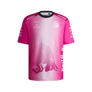 HUGO Visa Cash App RB F1 2025 Men's Special Edition Miami GP Team T-Shirt - 1 of 2