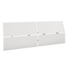 4pc Queen District Bedroom Set White - Nexera: Modern Contemporary Style, Includes 2 Nightstands - 3 of 4