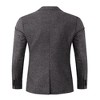Clearlove Men's Sport Coats Blazers Linen Suit Jacket One Button Casual Blazer - 3 of 4
