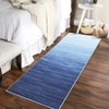 Washable Modern Ombre Soft Non Slip Area Rugs for Living Room Bedroom, Large Low Pile Floor Carpet for Dining Room - 4 of 4