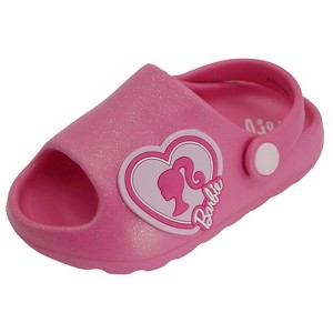 Barbie Toddler Girls' Cloud Slide Sandals - 1 of 4