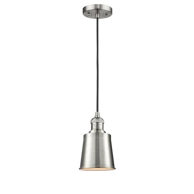 Addison - 1 Light Cord Hung Mini Pendant In Traditional Style-8 Inches Tall and 5 Inches Wide