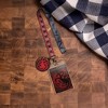 Crowded Coop, LLC Game of Thrones House Targaryen Lanyard w/ PVC Charm - 3 of 3
