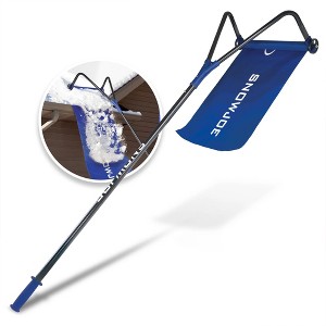 Snow Joe PRO Roof Rake for Snow Removal, 26-Foot Max Reach with 20-Foot Debris Slide, Lightweight Aluminum, Adjustable Length - 1 of 4