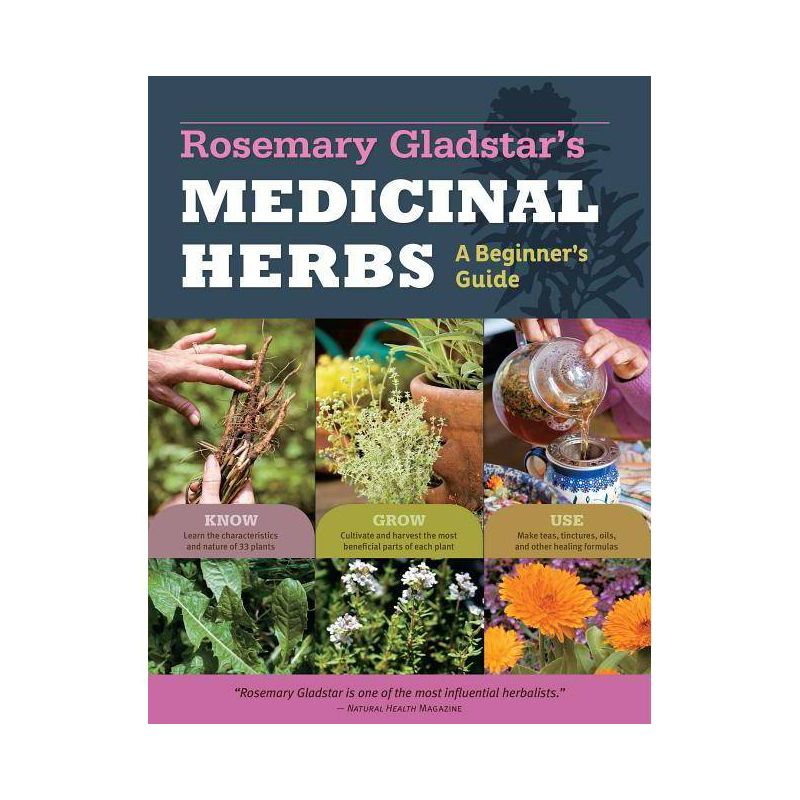 Rosemary Gladstar's Medicinal Herbs: A Beginner's Guide - (Paperback), 1 of 2