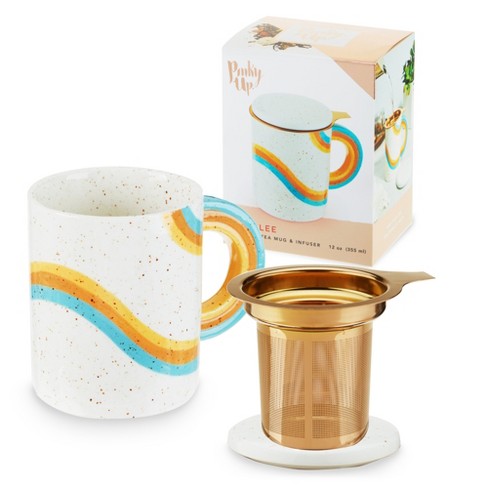 Set of 2 Mugs with Lid - Nectar