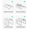 13x16 FT Metal Carport, Outdoor Car Port Canopy with Reinforced Base and Galvanized Steel Roof, Heavy Duty Shade for SUV, Truck, Boats - 4 of 4