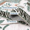 Coucheta Jungle Washable Area Rug, Non-Slip Stain-Resistant Animal Print Accent, Foldable Rugs for Living Room, Bedroom, Nursery, Kids Playroom - 3 of 4